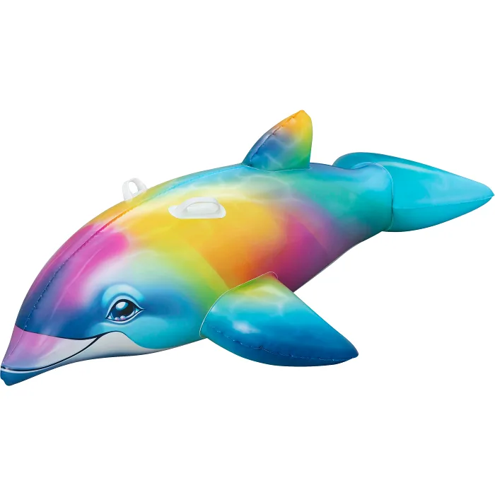 Badleksak Regnbågsdelfin 168x66cm Bestway