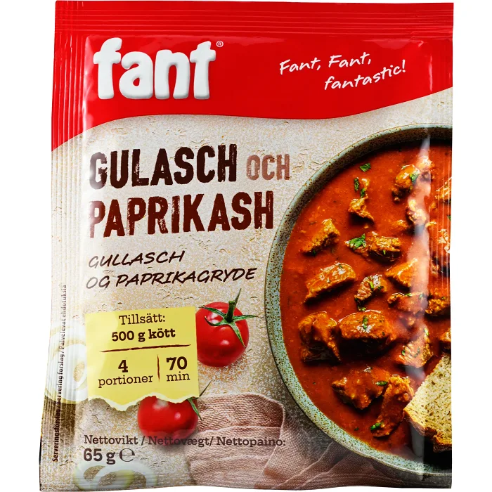 Fant Gulasch & paprikasch 65g Podravka