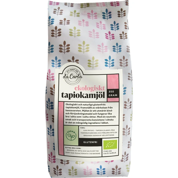 Tapiokamjöl Glutenfri Ekologisk 350g Da Carla