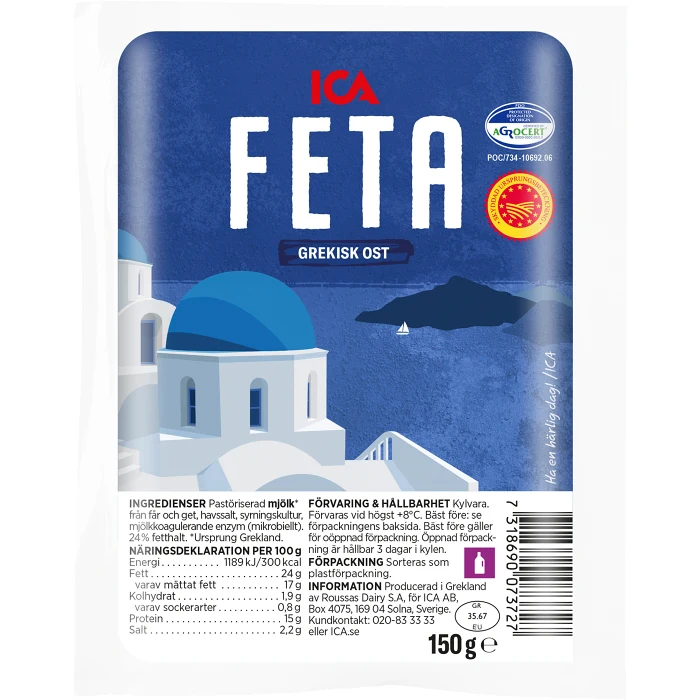 Feta 150g ICA