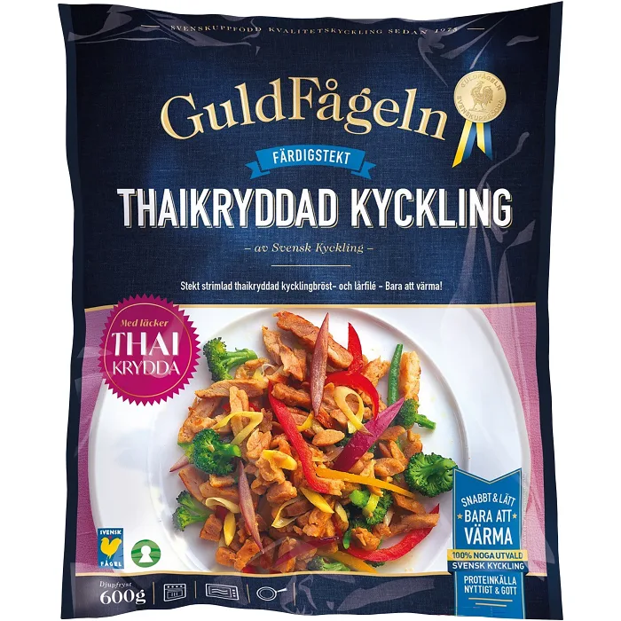 Stekt Thai-kyckling 600g Guldfågeln