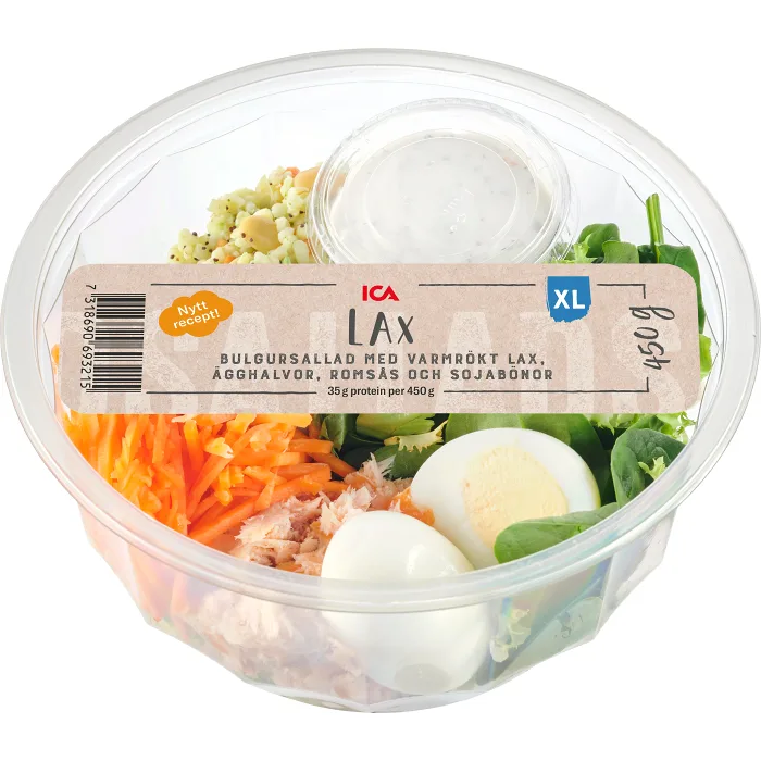 Laxsallad med Bulgur XL 450g ICA