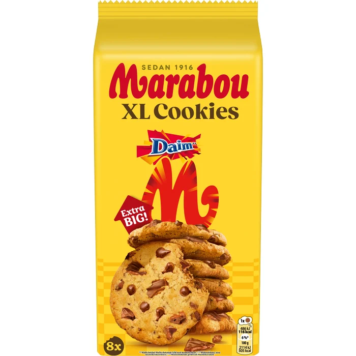 Daim cookies 184g Marabou