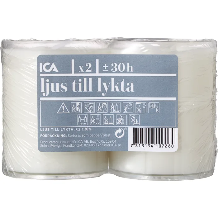 Ljus till lykta 2p ICA
