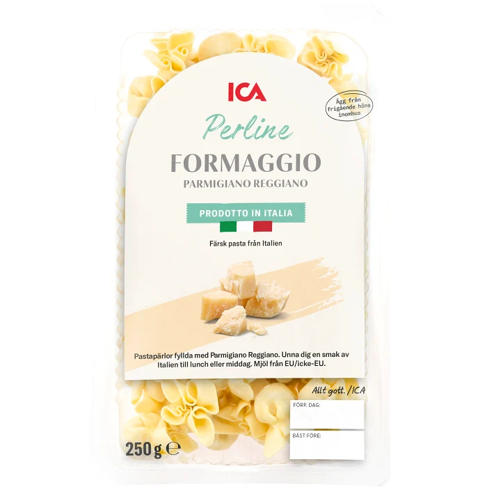Pasta Perline Parmigiano Reggianno Färsk 250g ICA