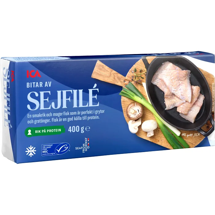 Sejfilé Fryst 400g ICA