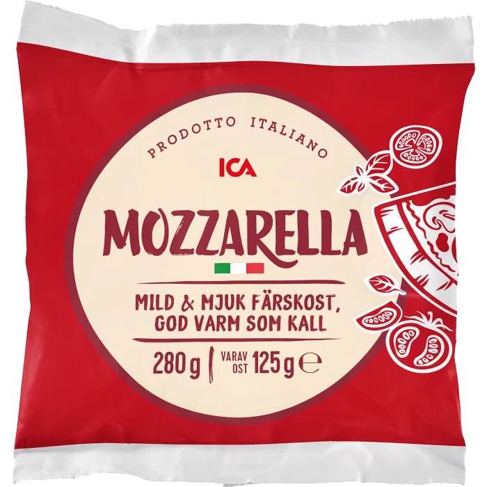 Mozzarella 125g ICA