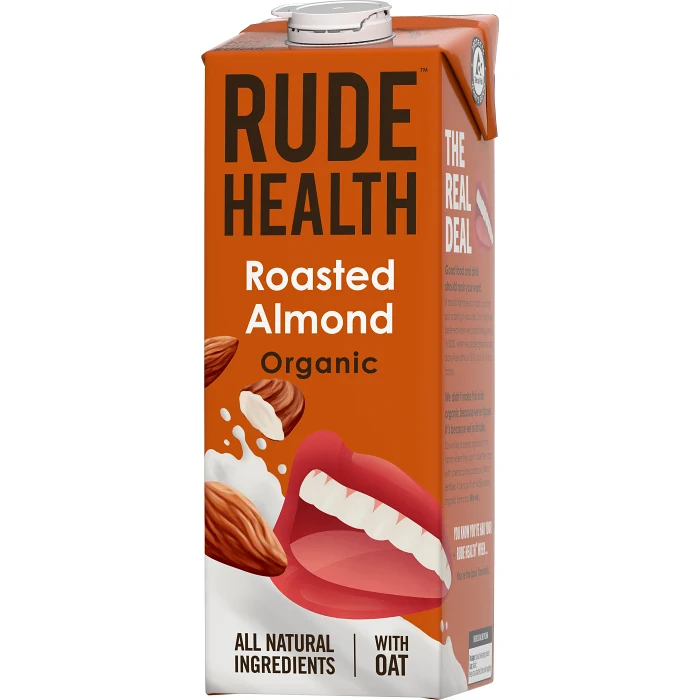 Mandeldryck Hazelnut Ekologisk 1000ml Rude Health