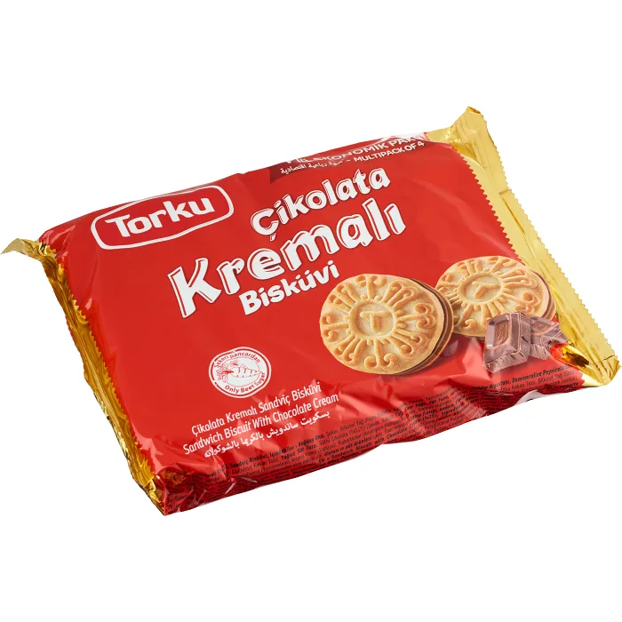 Sandwichkex chokladkräm 244g Torku