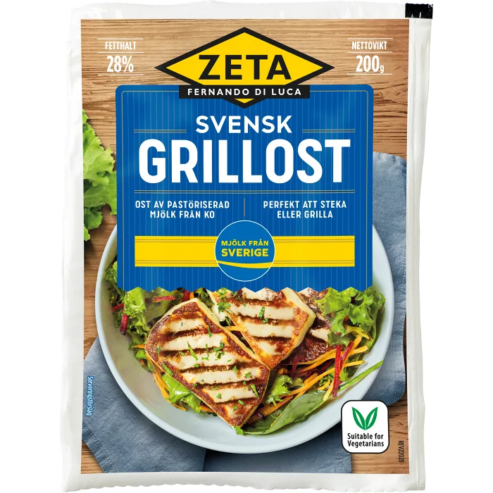 Svensk grillost 200 g Zeta