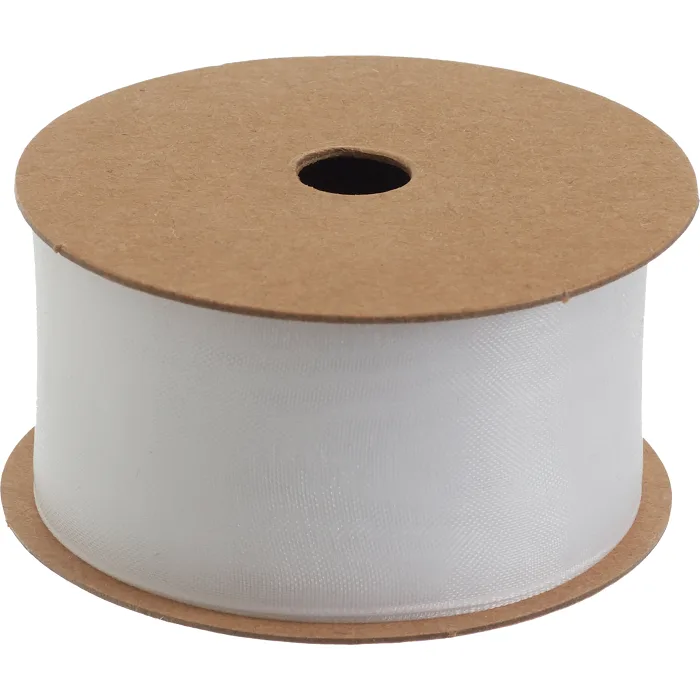 Organzaband 2,8cmx5m, vit