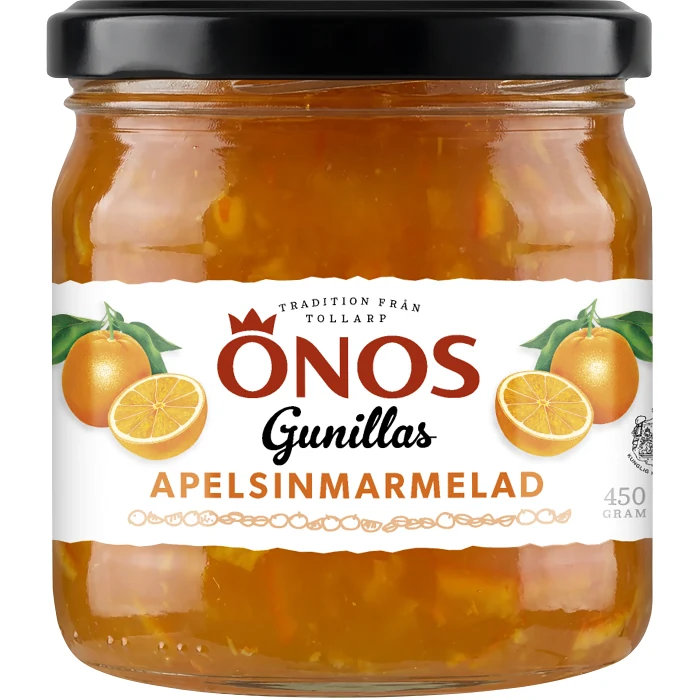 Gunillas Apelsinmarmelad 450g Önos