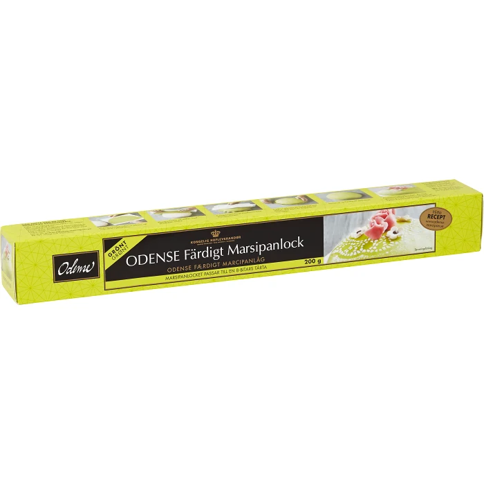 Marsipanlock Grönt 200g Odense