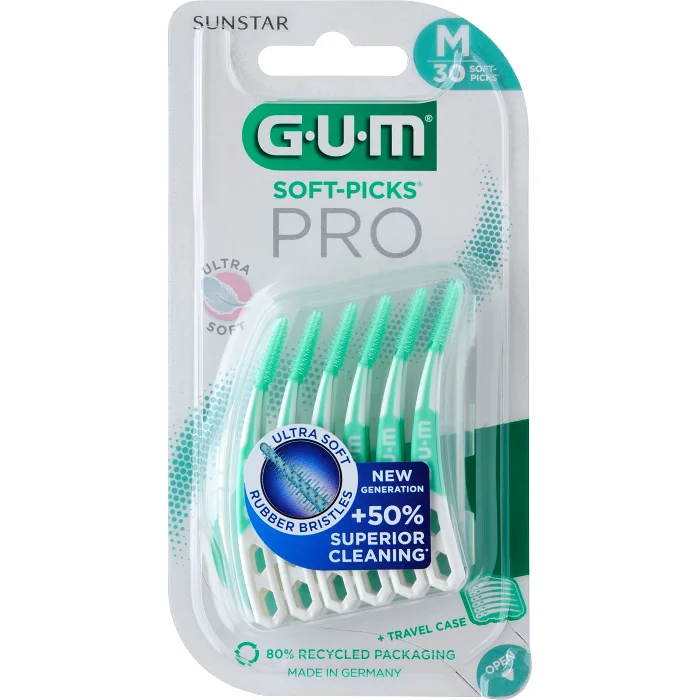 Mellanrumsborste Soft-Picks Pro Medium 30-p GUM