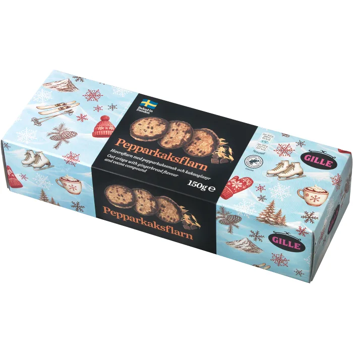Pepparkaksflarn 150g Gille