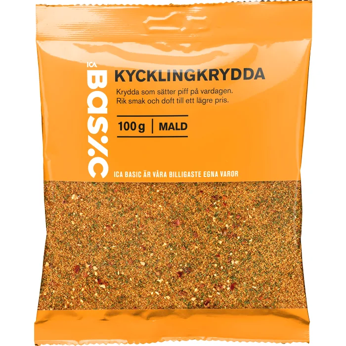 Kycklingkrydda 100g ICA Basic