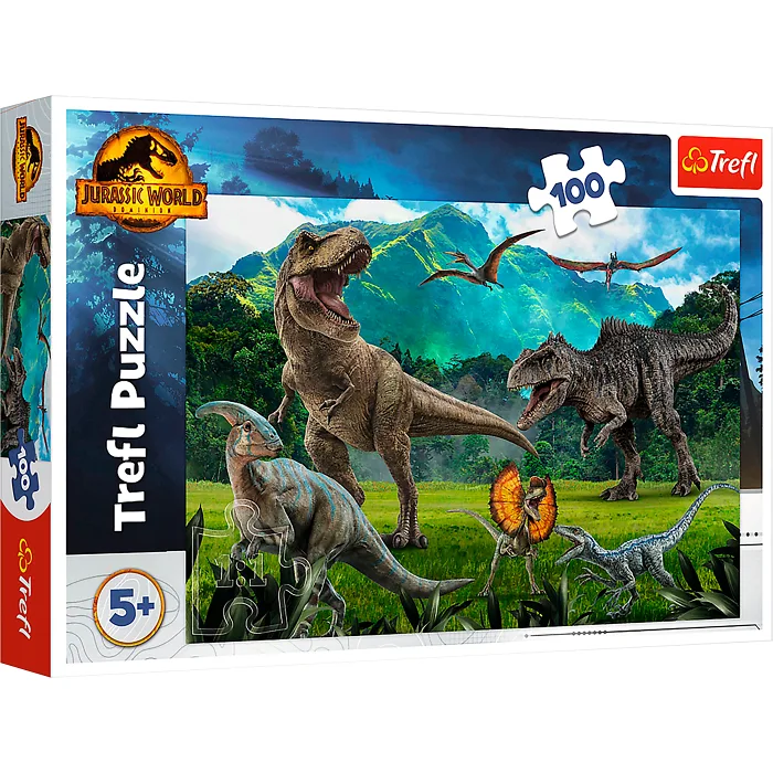 Pussel Jurassic world 100 bitar Trefl