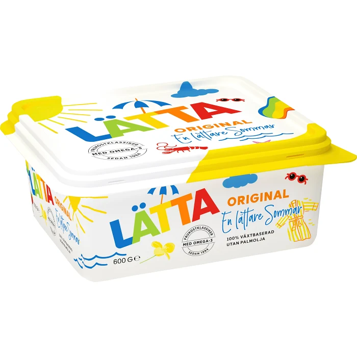 Margarin Original växtbaserat 39% 600g Lätta