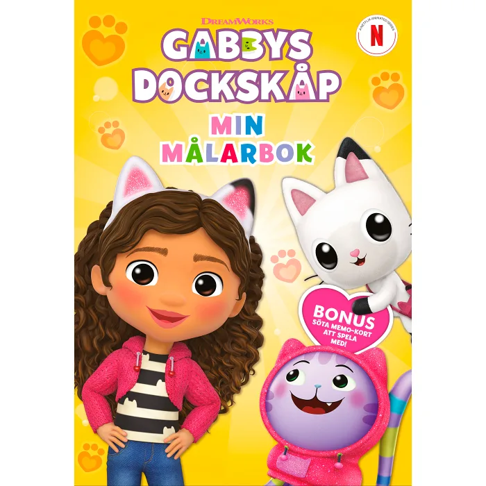 Gabbys dockskåp. Min målarbok