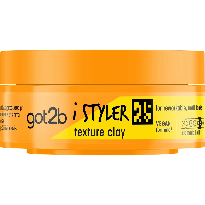 Hårvax Texture Clay 75ml Got2B Schwarzkopf
