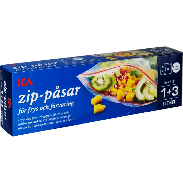 Zippåsar 1 & 3l 50-p ICA