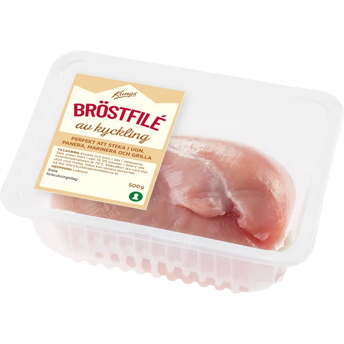 Kycklingbröstfilé Färsk 500g Kungs