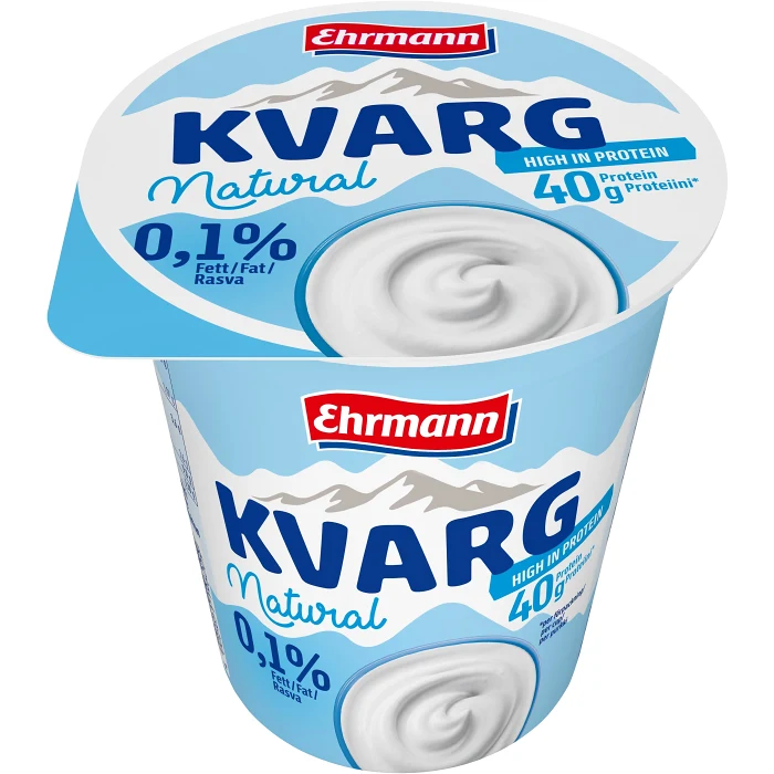 Kvarg Naturell 0,1% 450g Ehrmann