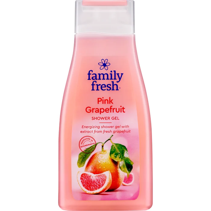 Shower Gel Pink Grapefruit 500ml Family Fresh