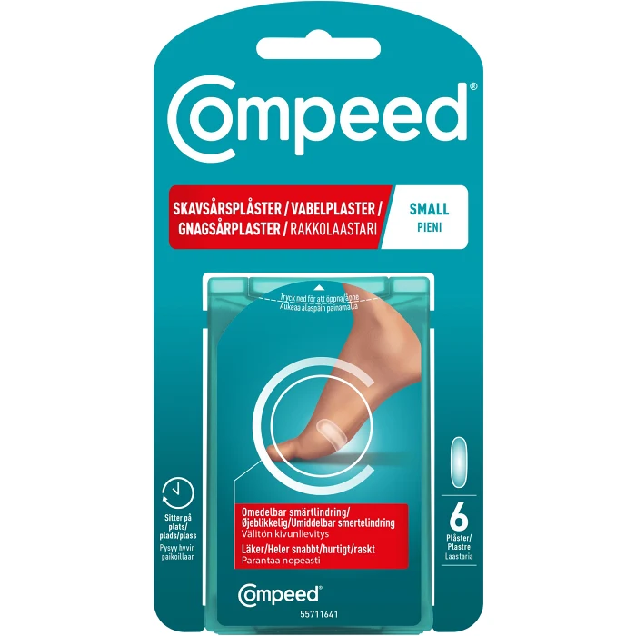 Skavsårsplåster Small  6-p Compeed