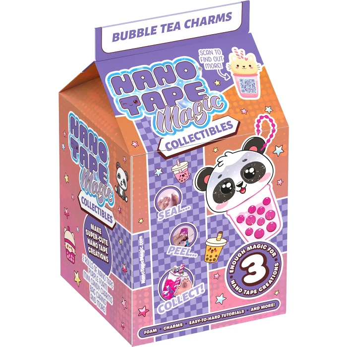 Nano Tape Mini Bag Bubble Tea Charms