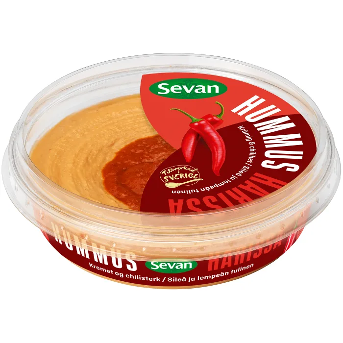 Hummus Harissa 150g Sevan
