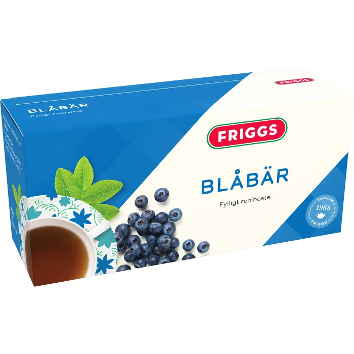 Rooibos te Blåbär 20-p Friggs