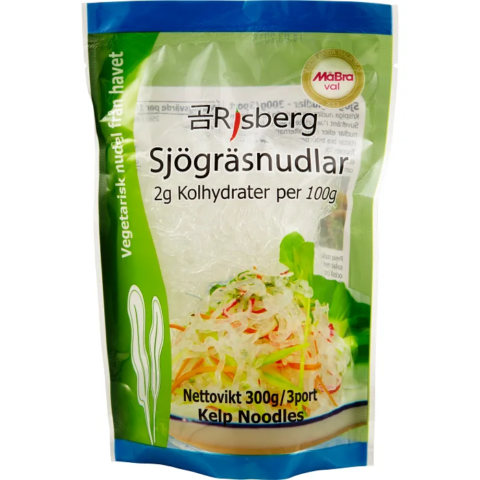 Sjögräsnudlar 300g Risberg Import