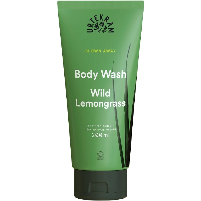 Duschtvål Wild Lemongrass 200 ml Urtekram