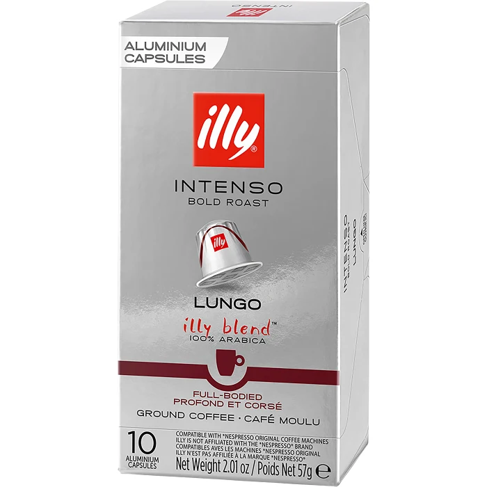 Kaffekapslar Intenso Lungo 10-pack Illy