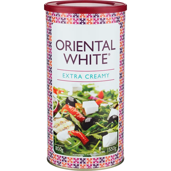 Salladsost Oriental 800g Oriental White