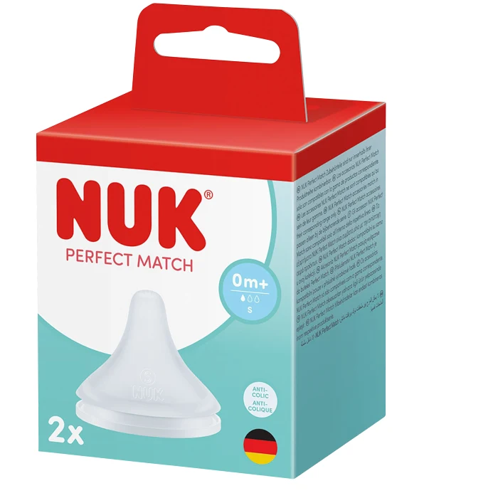 Dinapp Perfect Match stl S 2-p 0m+ NUK