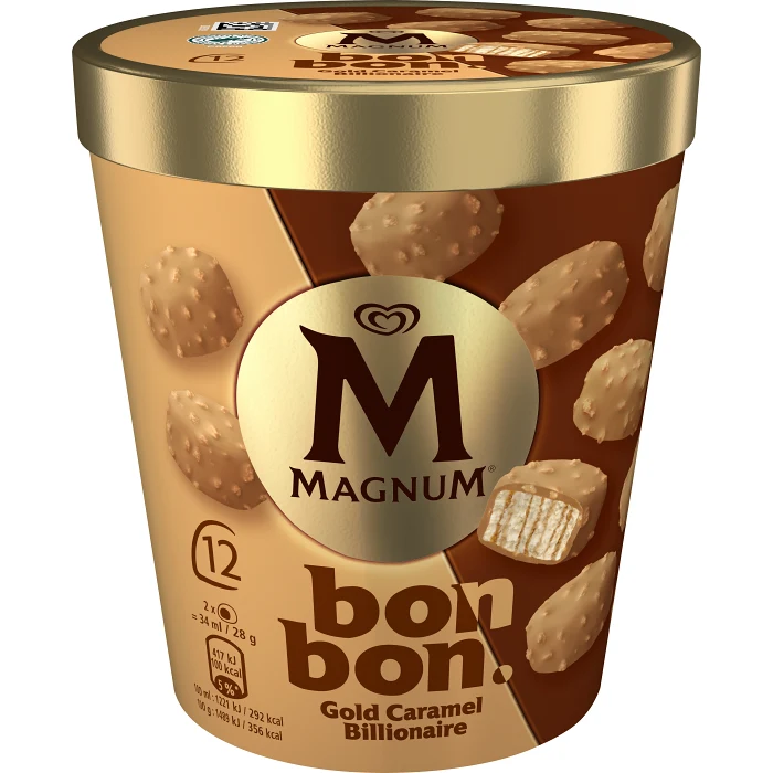 Glass Bonbon Gold billionaire 204 Milliliter Magnum
