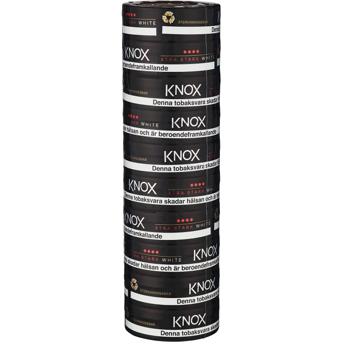 Xtra Stark White Stock Knox