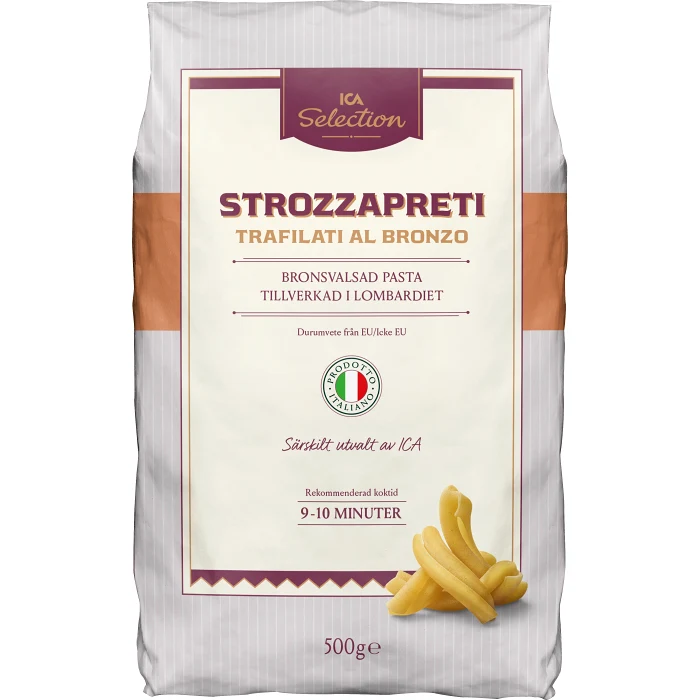 Pasta Strozzapreti 500g ICA Selection