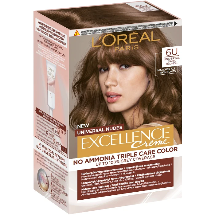 Hårfärg Universal Nudes Dark Blonde 1-p Excellence