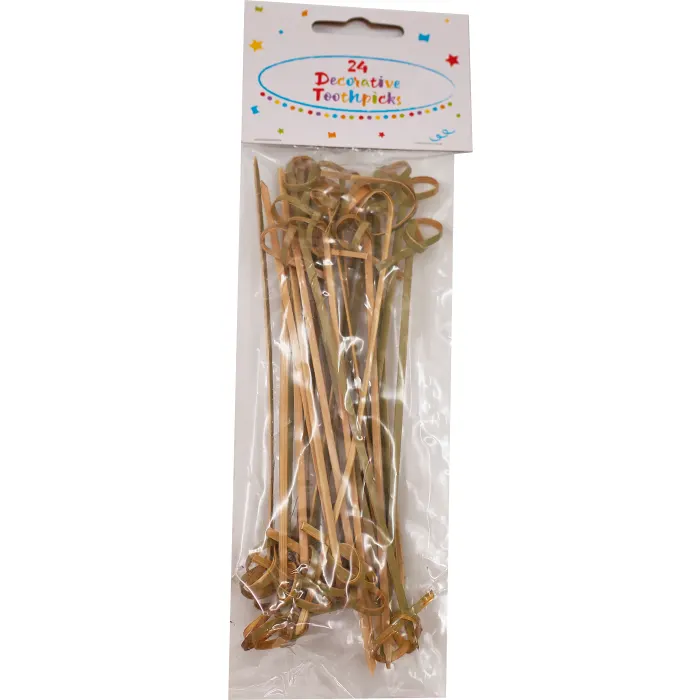 Cocktailpinne knut 15cm 24-p