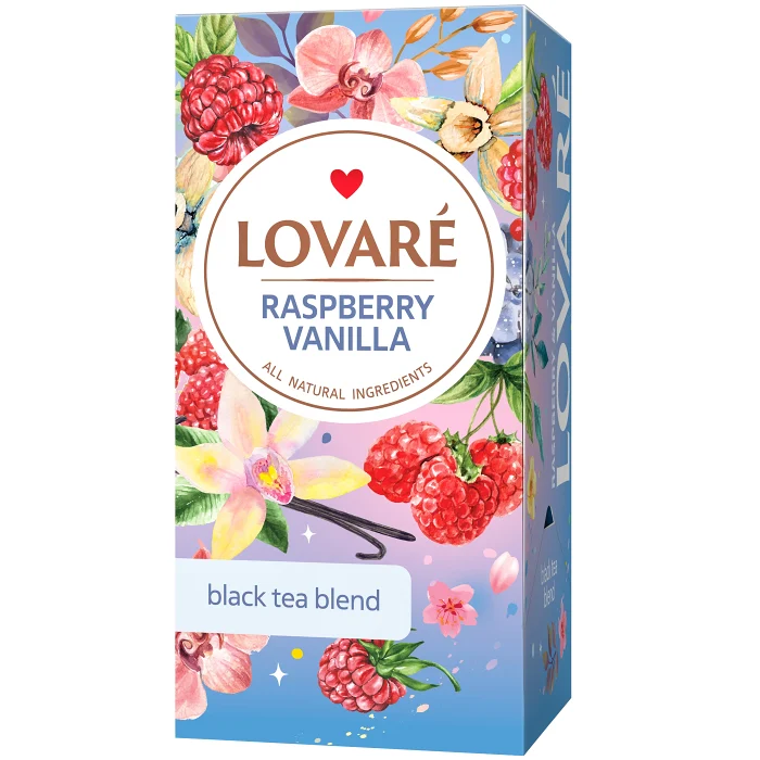 Té Raspberry Vanilla 48g Lovaré