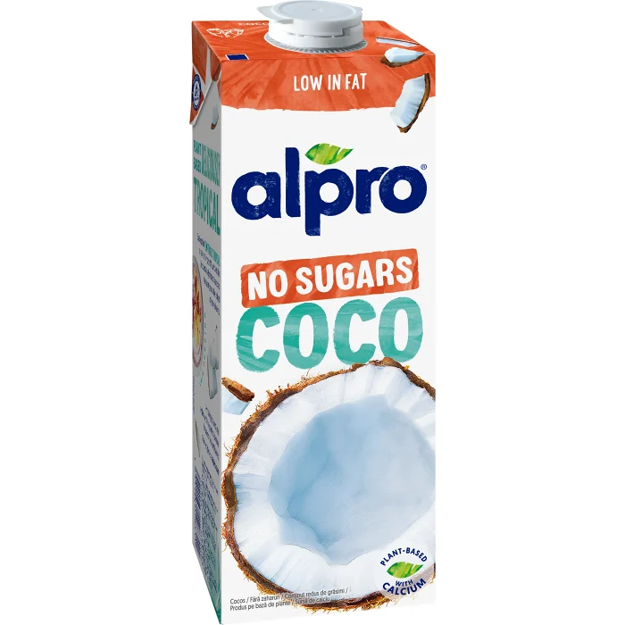 Kokosdryck osötad 1,2% 1l Alpro