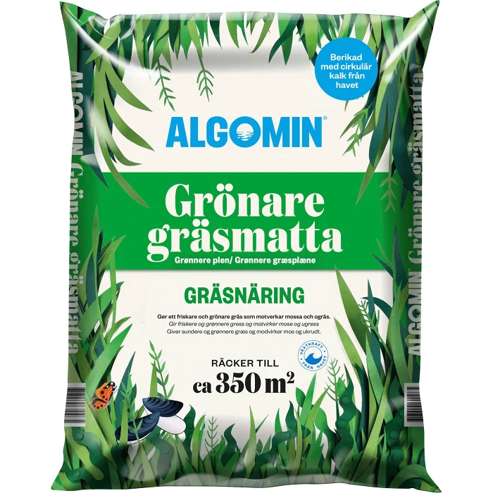 Grönare gräsmatta 6,5 kg Algomin