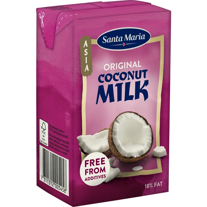 Kokosmjölk Orginal 250ml Santa Maria