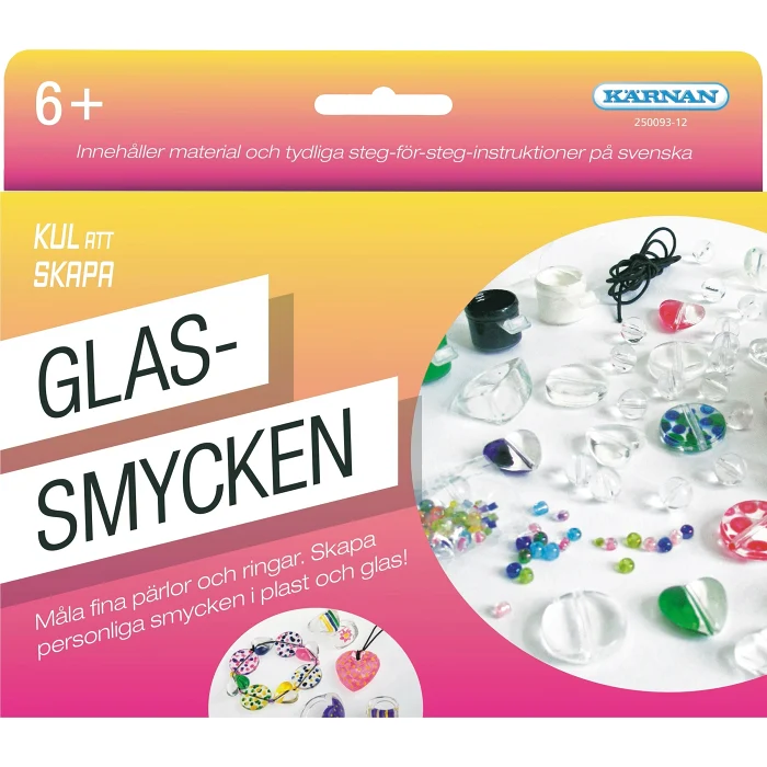 Kul att skapa Glassmycken Kärnan