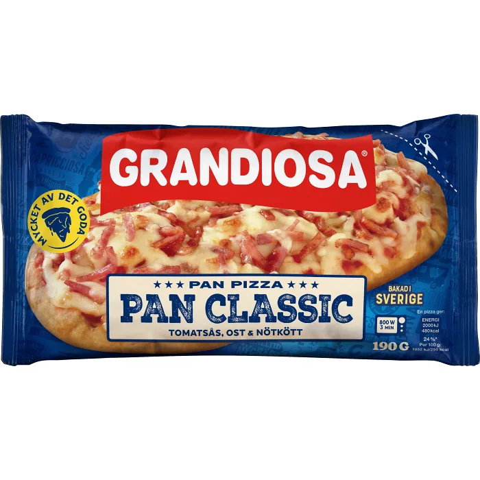 Pan pizza Classic mini 190g Grandiosa