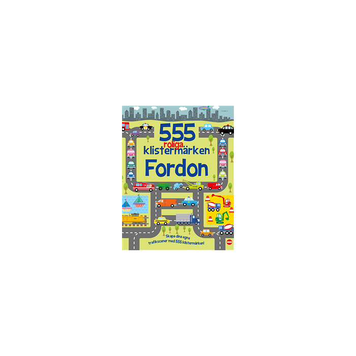 555 roliga klistermärken. Fordon