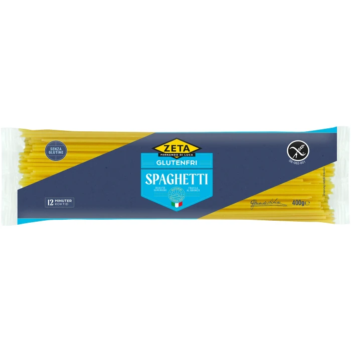 Spaghetti Glutenfri 400g Zeta